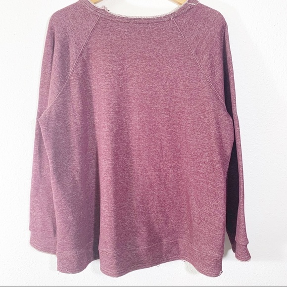 Rock and Republic Convertible Zippered-Shoulder Sweatshirt - Picture 2 of 8